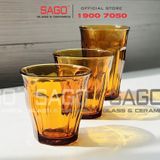  DURALEX D1029D - Ly Thủy Tinh Cường Lực Duralex Picardie Amber Hight Ball Glass 360ml | Nhập Khẩu Pháp 