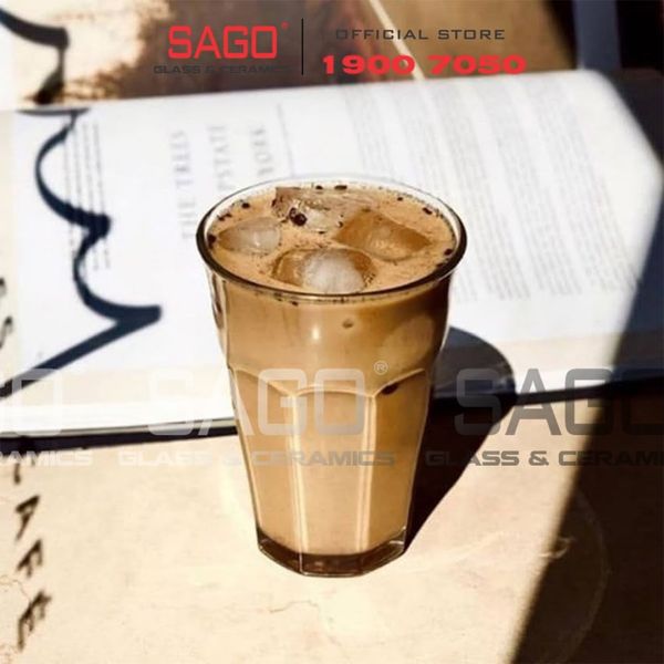  DURALEX D1029D - Ly Thủy Tinh Cường Lực Duralex Picardie Amber Hight Ball Glass 360ml | Nhập Khẩu Pháp 