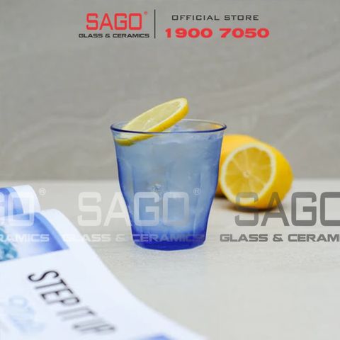  DURALEX D1026B - Ly Thủy Tinh Cường Lực Duralex Picardie Marine Glass 220ml | Nhập Khẩu Pháp 