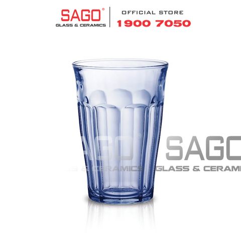  DURALEX D1029B - Ly Thủy Tinh Cường Lực Duralex Picardie Marine Hight Ball Glass 360ml | Nhập Khẩu Pháp 