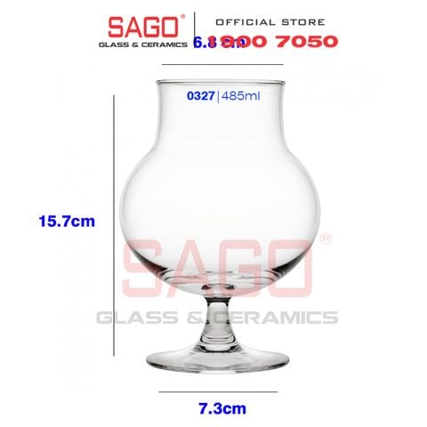  Pasabahce 440327 - Ly Thủy Tinh Pasabahce Allegra Craft Beer 485ml | Nhập Khẩu Thổ Nhĩ Kỳ 