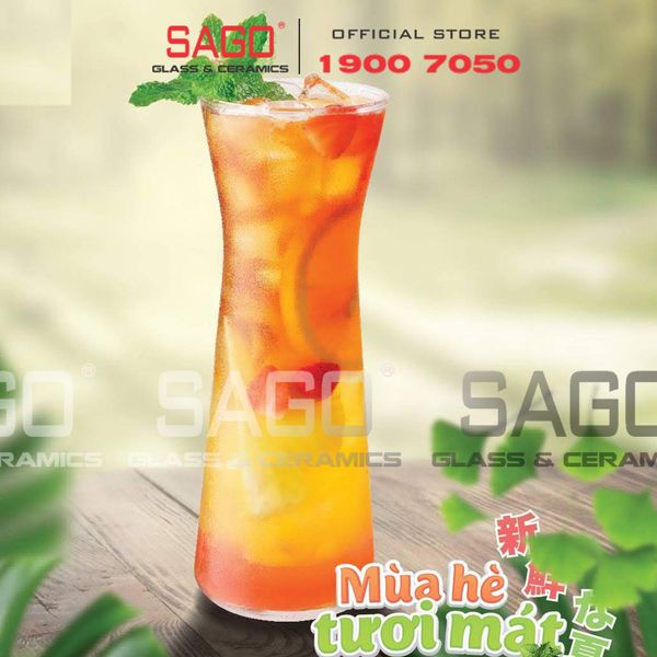  Ocean B13610 - Bình Rót Thủy Tinh Ocean Tempo Carafe 290ml | Nhập Khẩu Thái Lan 