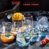  DELI ES7018-1B - Ly Thủy Tinh Deli Lexington Hi Ball Blue 390ml | Thủy Tinh Cao Cấp 
