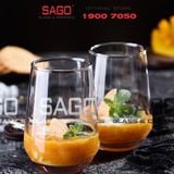  DELI ES7018-1HS - Ly Thủy Tinh Deli Lexington Hi Ball Smoke Grey 390ml | Thủy Tinh Cao Cấp 