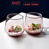  DELI ES7018-2P - Ly Thủy Tinh Deli Lexington Rock Pink 380ml | Thủy Tinh Cao Cấp 