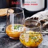  DELI ES7018-1HS - Ly Thủy Tinh Deli Lexington Hi Ball Smoke Grey 390ml | Thủy Tinh Cao Cấp 