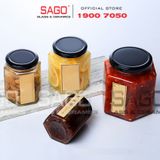  Hũ Thủy Tinh Vuông Nắp thiết Cao Cấp | Tùy Chọn Dung Tích 