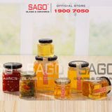 Hũ Thủy Tinh Vuông Nắp thiết Cao Cấp | Tùy Chọn Dung Tích 