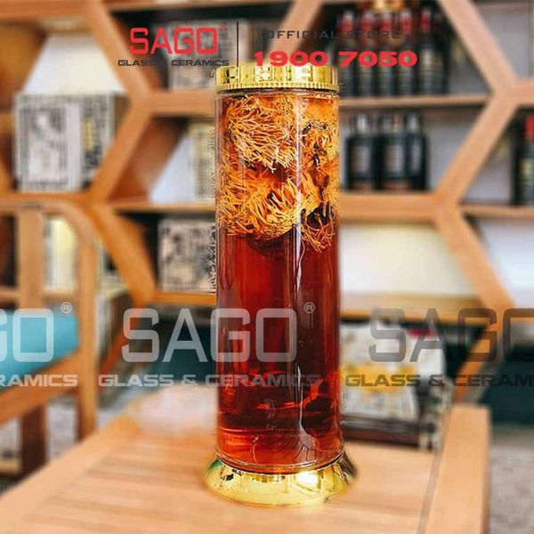  PH 3.8 - Binh Sâm Trụ Phú Hòa 3.8 Lít | Bình Sâm Cao Cấp Việt Nam 