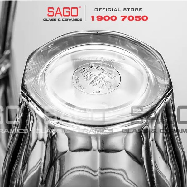  DURALEX D1024A - Ly Thủy Tinh Cường Lực Duralex Picardie Clear Glass 130ml | Nhập Khẩu Pháp 