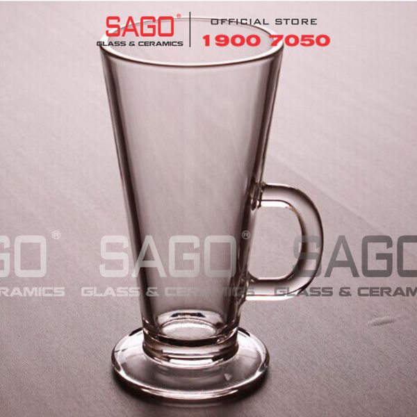  Ocean P01643 - Ly Thủy Tinh Ocean Kenya Irish Coffee 230ml | Nhập Khẩu Thái Lan 