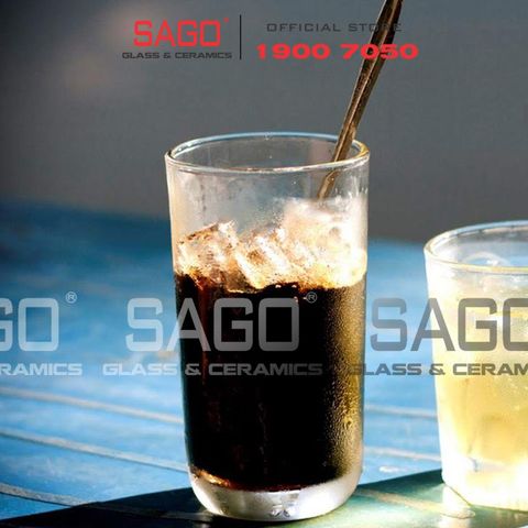  Union 335 - Ly Thủy Tinh Union Bliss Tumber Glass 280ml | Thủy Tinh Cao Cấp Nhập Khẩu Thái Lan 