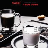  Union 394 - Ly Thủy Tinh Có Quai Union Nouveau Tea Cup Glass 295ml | Thủy Tinh Cao Cấp Nhập Khẩu Thái Lan 