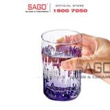  DELI JS5179-3P - Ly Thủy Tinh Deli Sogente Pink Hight Ball Glass 580ml | Thủy Tinh Cao Cấp 