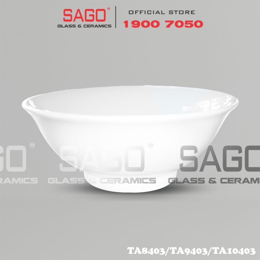  CK 03 - Tô Súp Tròn Sứ CK (03) , Tùy Chọn Kích Thước 