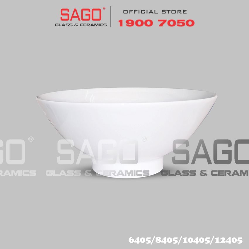  CK 6405/8405/10405/12405 - Tô Tròn Sứ CK , Tùy Chọn Dung Tích 