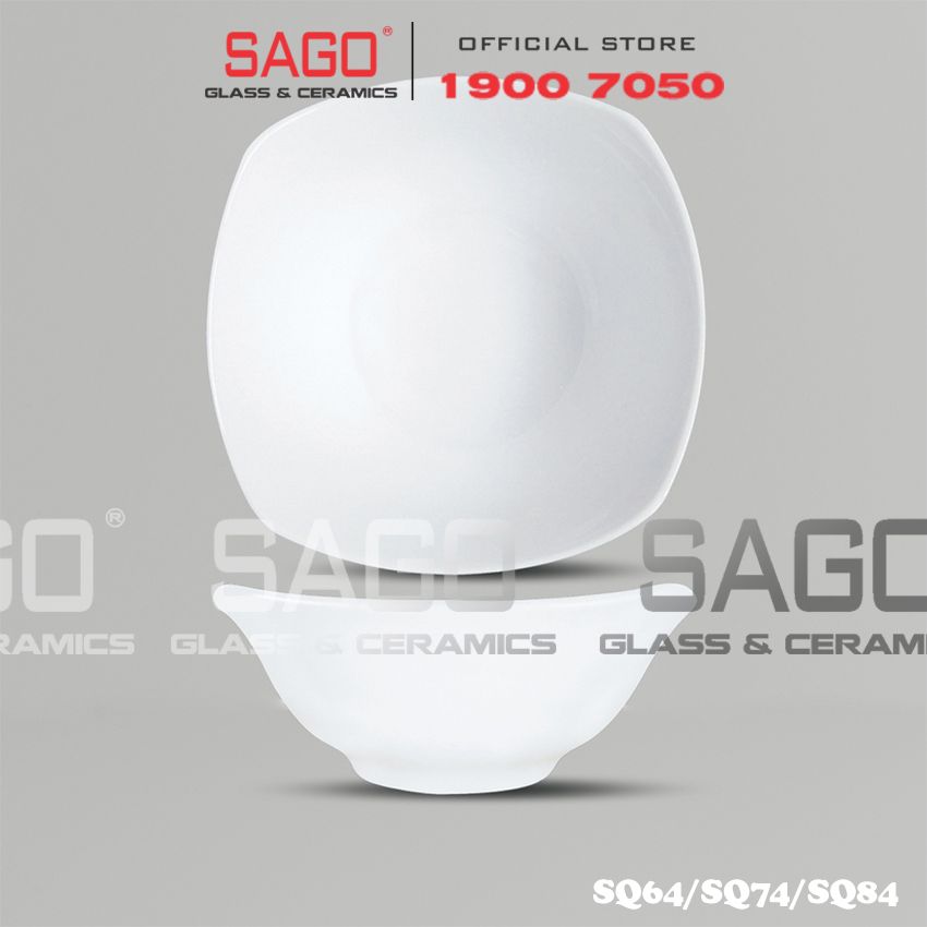  CK SQ - Tô Vuông Sứ CK (SQ) , Tùy Chọn Kích Thước 