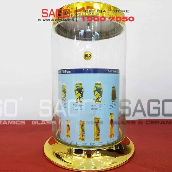  PH 10.8 - Binh Sâm Trụ Phú Hòa 10.8 Lít | Bình Sâm Cao Cấp Việt Nam 