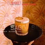  Deli TY4337-1 - Ly Thủy Tinh Deli Manhattan Rock Glass 304ml | Thủy Tinh Cao Cấp 