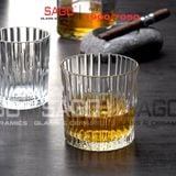  Deli TY4337-1 - Ly Thủy Tinh Deli Manhattan Rock Glass 304ml | Thủy Tinh Cao Cấp 