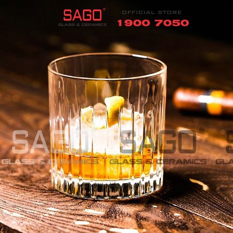  HONGLI W5412-1 - Ly Thủy Tinh Hongli Timless Glass 350ml | Thủy Tinh Cao Cấp 