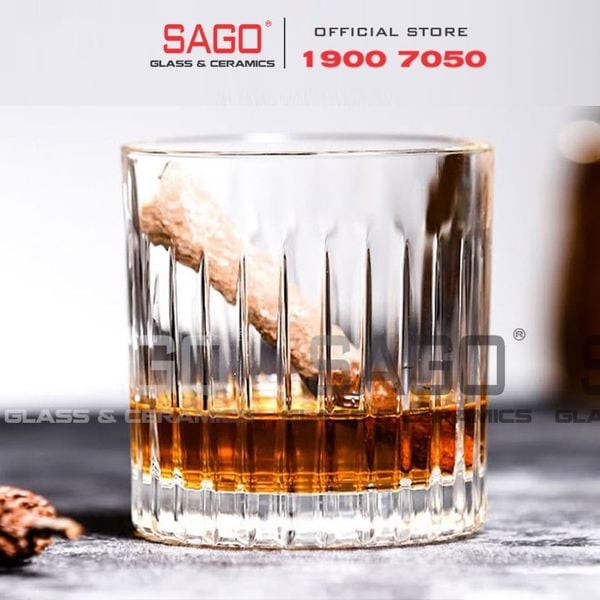  HONGLI W5412-1 - Ly Thủy Tinh Hongli Timless Glass 350ml | Thủy Tinh Cao Cấp 