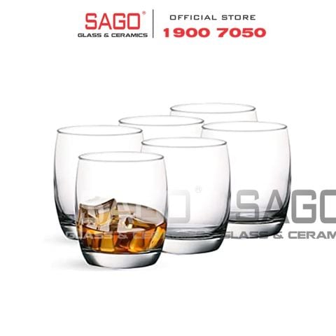  Ocean B13011 - Ly Thủy Tinh Ocean Ivory Rock 320ml | Nhập Khẩu Thái Lan 