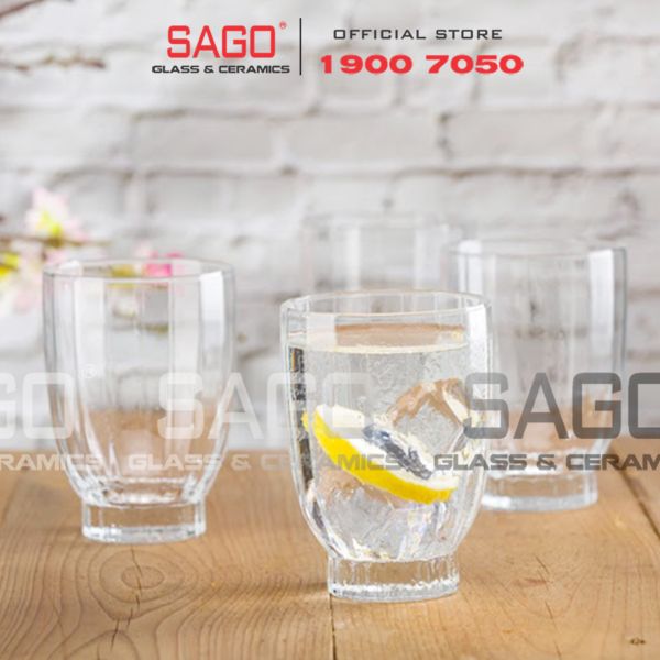  Pasabahce 1120254 - Ly Thủy Tinh Pasabahce Amore Water Tumbler Glass 330ml | Nhập Khẩu Thổ Nhĩ Kỳ 