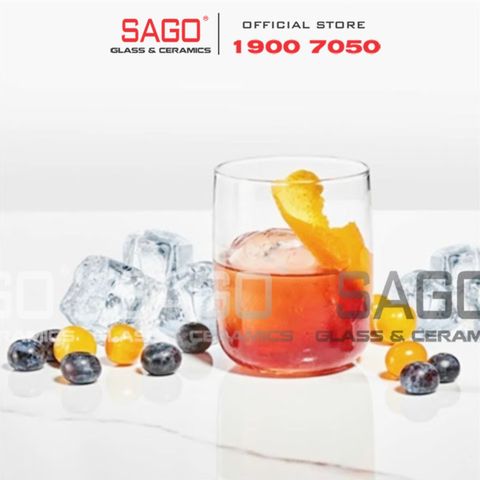  Pasabahce 1109520 - Ly thủy tinh Pasabahce Iconic Water Tumbler Glass 270ml | Nhập Khẩu Thổ Nhĩ Kỳ 