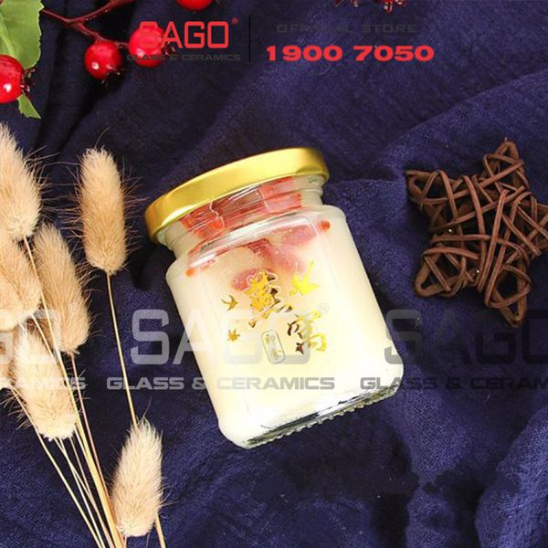  Hũ Thủy Tinh Tròn 100ml Nắp Thiết | Thủy Tinh Cao Cấp 