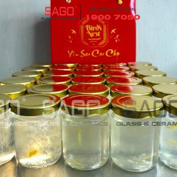  Hũ Thủy Tinh Tròn 100ml Nắp Thiết | Thủy Tinh Cao Cấp 