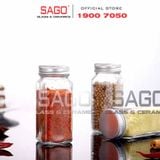  Hũ Thủy Tinh Gia Vị 100ml Nắp Nhôm | Thủy Tinh Cao Cấp 