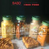  Chai Thủy Tinh Vuông 300ml Nắp Nhôm | Thủy Tinh cao cấp 
