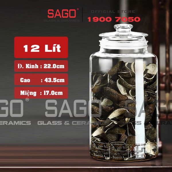  Hũ Thực Phẩm Trụ Nắp Mài Cao Cấp | Tùy Chọn Dung Tích 