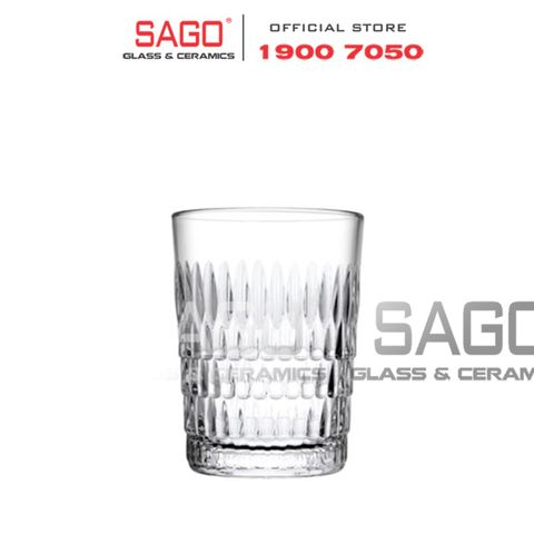  Pasabahce 1204320 - Ly Thủy Tinh Pasabahce Novalties Rain Water Tumbler Glass 250ml | Nhập Khẩu Thổ Nhĩ Kỳ 