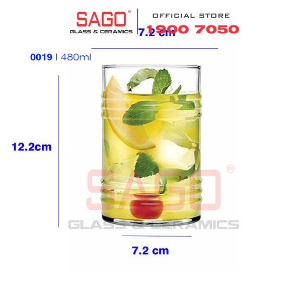  Pasabahce 420019 - Ly Thủy Tinh Pasabahse Tin Can Beer 400ml | Nhập Khẩu Thổ Nhĩ Kỳ 