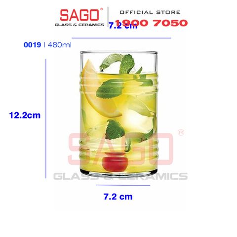  Pasabahce 420019 - Ly Thủy Tinh Pasabahse Tin Can Beer 400ml | Nhập Khẩu Thổ Nhĩ Kỳ 