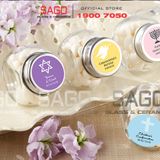  Hũ Thủy Tinh Nghiêng Nắp Nhựa | Tùy Chọn Dung Tích 