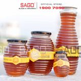  Hũ Thủy Tinh Hình Ong Nắp Thiết | Tùy Chọn Dung Tích 