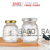  Hũ Thủy Tinh Jange Đựng Yến Nắp Thiết Cao Cấp | Tùy Chọn Dung Tích 
