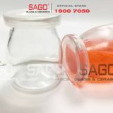  Hũ Thủy Tinh Pudding 200ml Nắp nhựa | Thủy Tinh Cao Cấp 