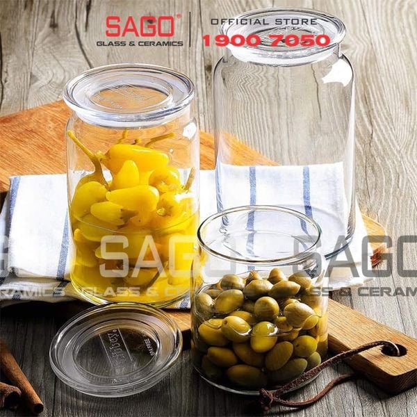  LIBBEY 1002 - Hũ Thủy Tinh Classic Storage Jar 1000ml | Thủy Tinh Cao Cấp 