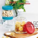  Luminarc P5279 - Hũ thủy tinh Luminarc Swing Nắp Xanh 500ml | Thủy Tinh Cao Cấp 