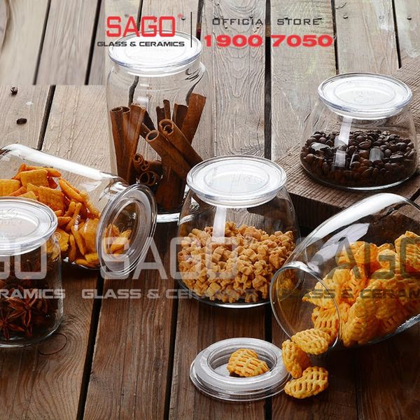  LIBBEY 1001 - Hũ Thủy Tinh Classic Storage Jar 750ml | Thủy Tinh Cao Cấp 