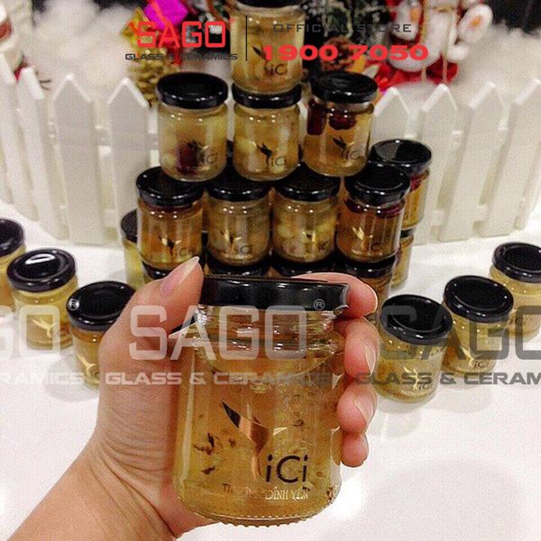 Hũ Thủy Tinh Tròn 150ml Nắp Thiết | Thủy Tinh Cao Cấp 