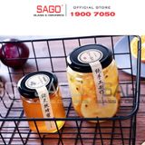  Hũ Thủy Tinh Tròn Trụ Nắp Thiết | Tùy Chọn Dung Tích 