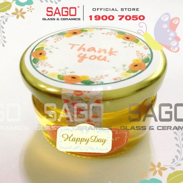  Hũ Thủy Tinh 30ml Nắp Thiết | Thủy Tinh Cao Cấp 