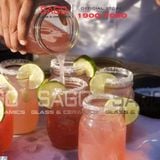  Ly Thủy Tinh Không Quai Nắp Nhôm | Tùy Chọn Dung Tích 