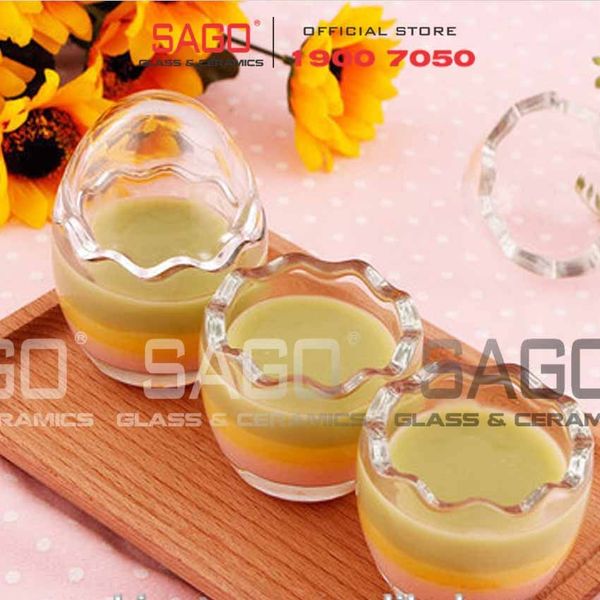  Trứng Thủy Tinh Cao cấp  | Tùy Chọn Dung Tích 