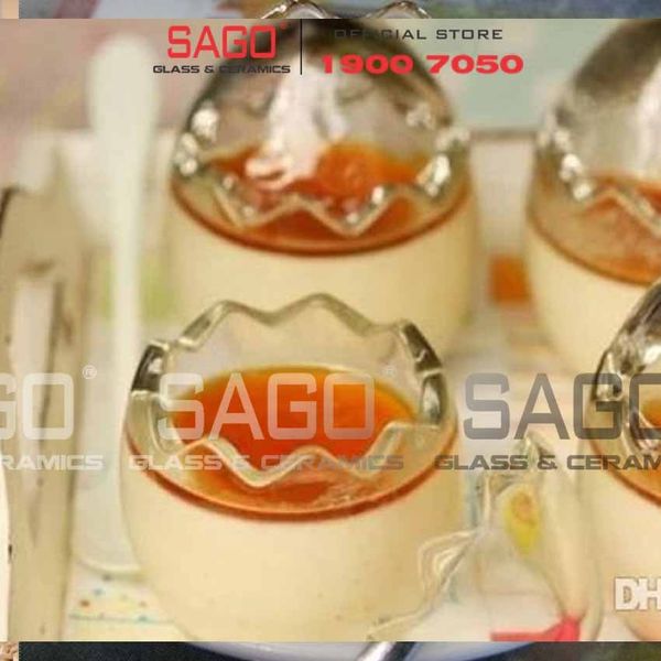  Trứng Thủy Tinh Cao cấp  | Tùy Chọn Dung Tích 